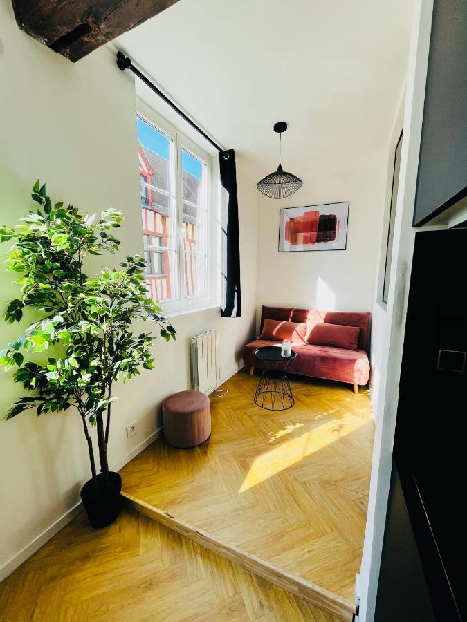 Ferienwohnung La Roseraie Rouen Exterior foto